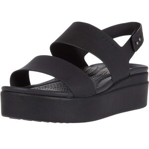 Platform sandal crocs